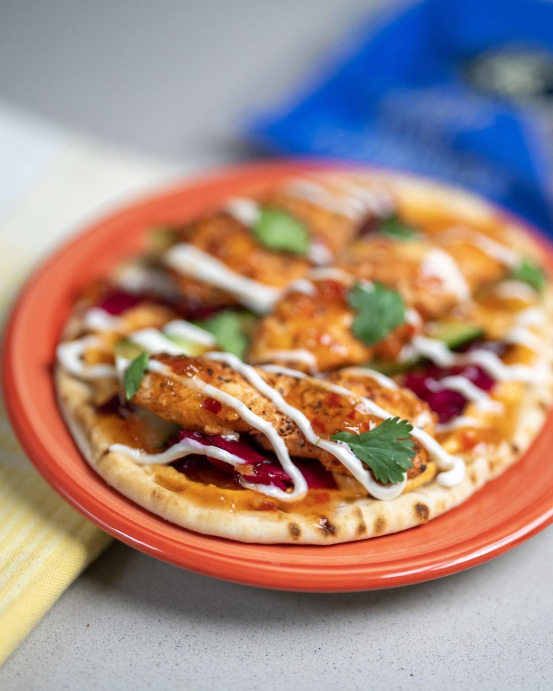 sweet-chilli-chicken-flatbread