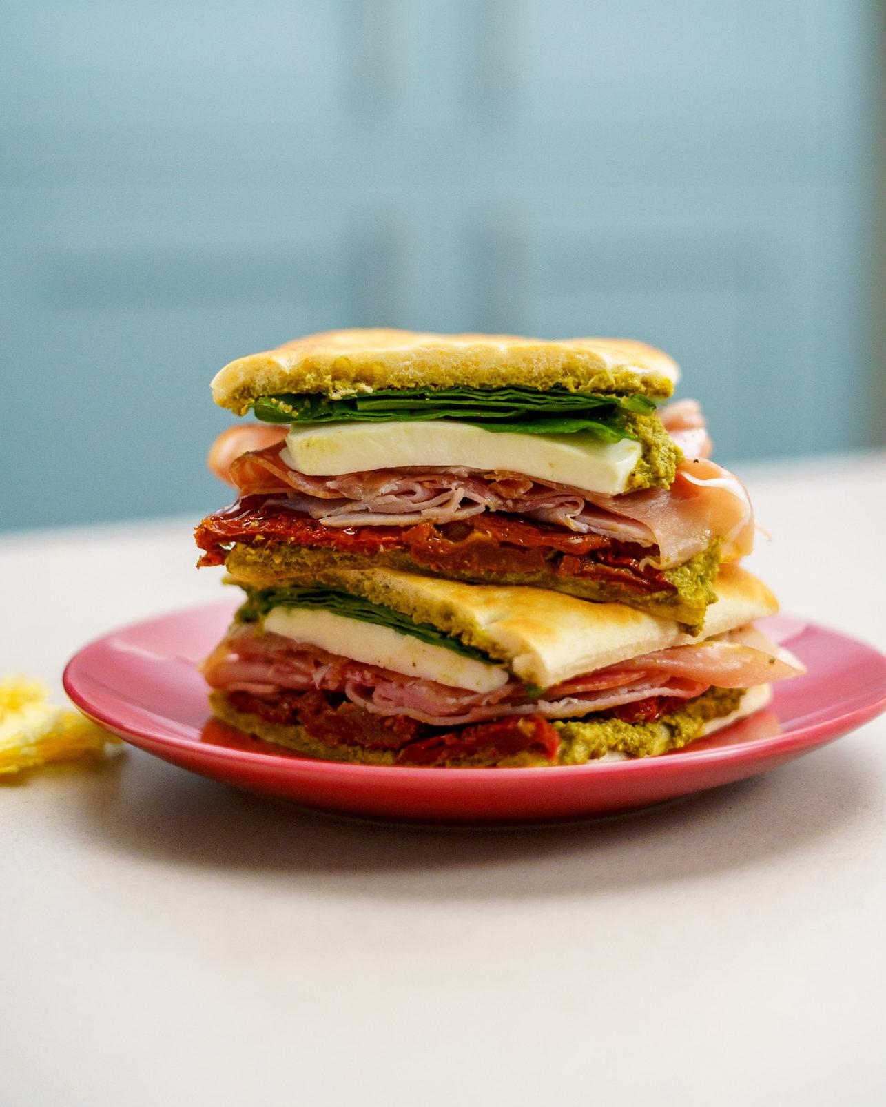 meaty-pesto-sando