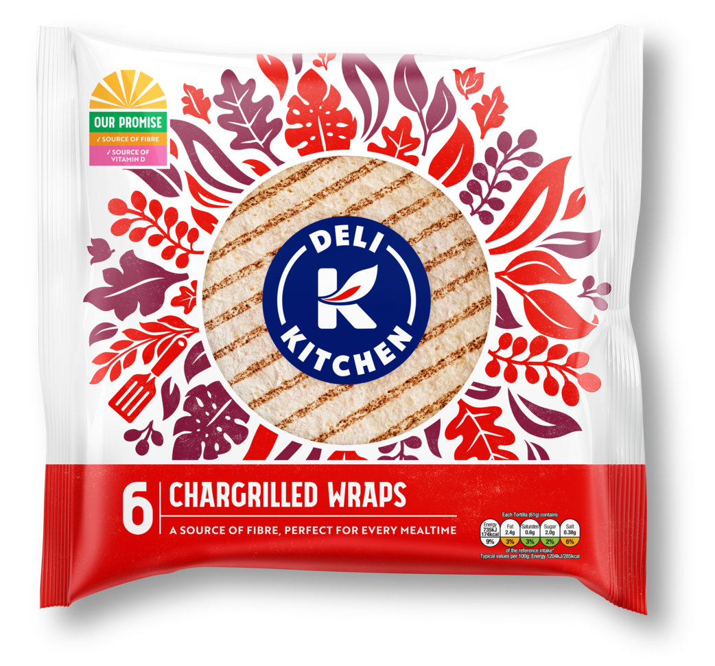 TB CHARGRILLED WRAPS Transparent