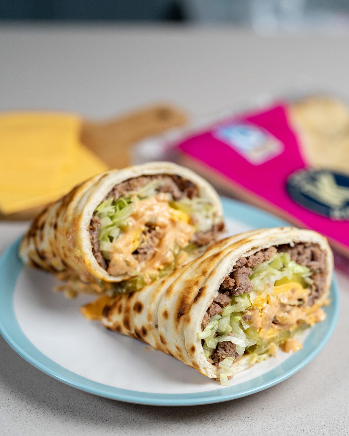 leftover-burger-burrito