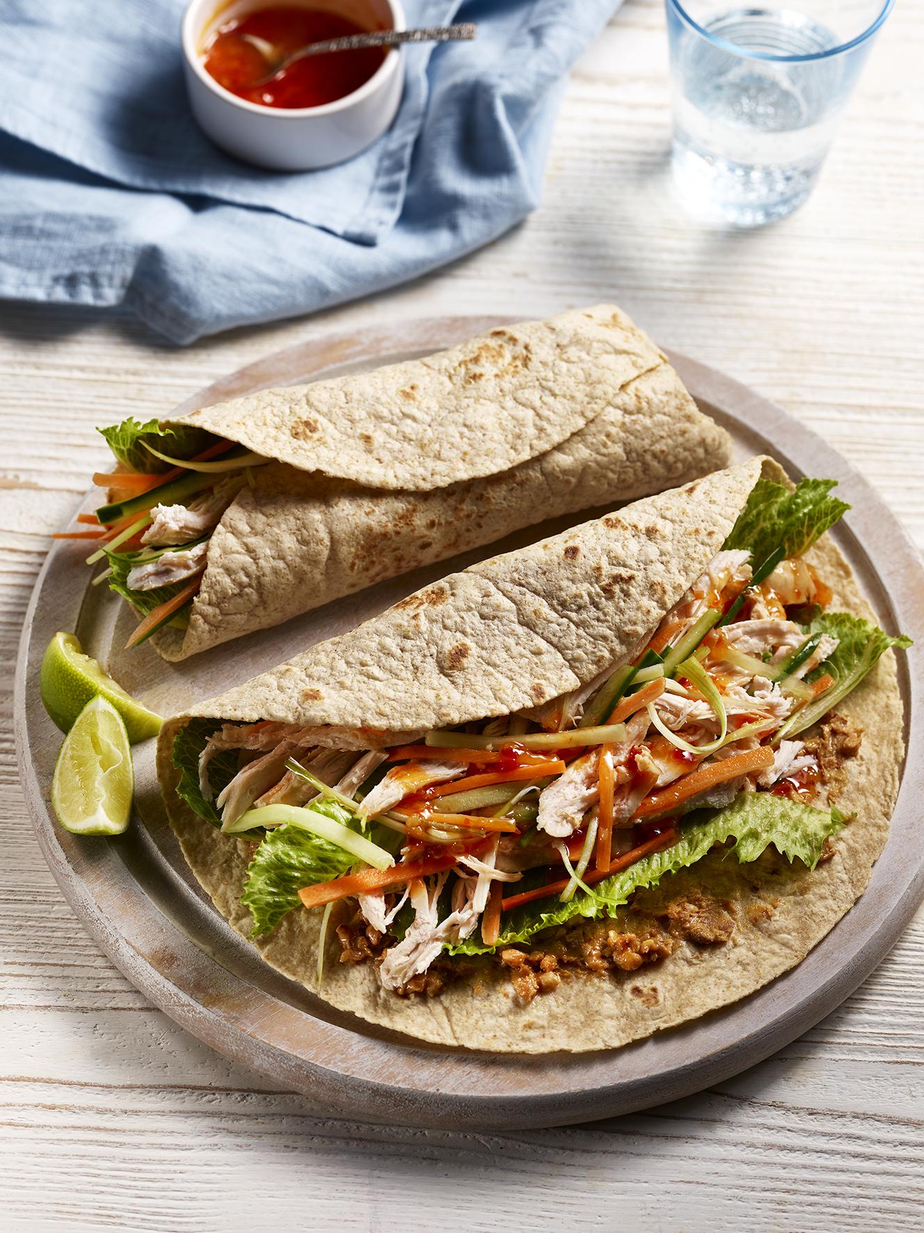 Bang Bang Chicken Wrap