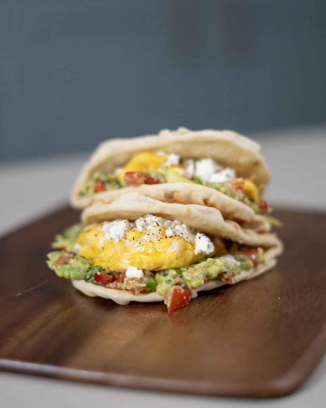 Breakfast Folded Flatbread