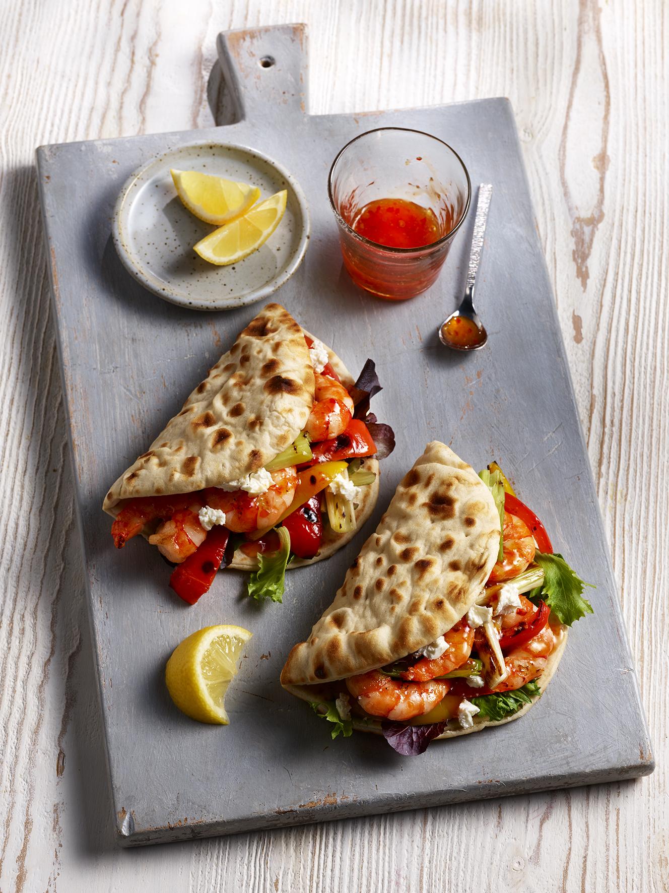 Prawn Saganaki