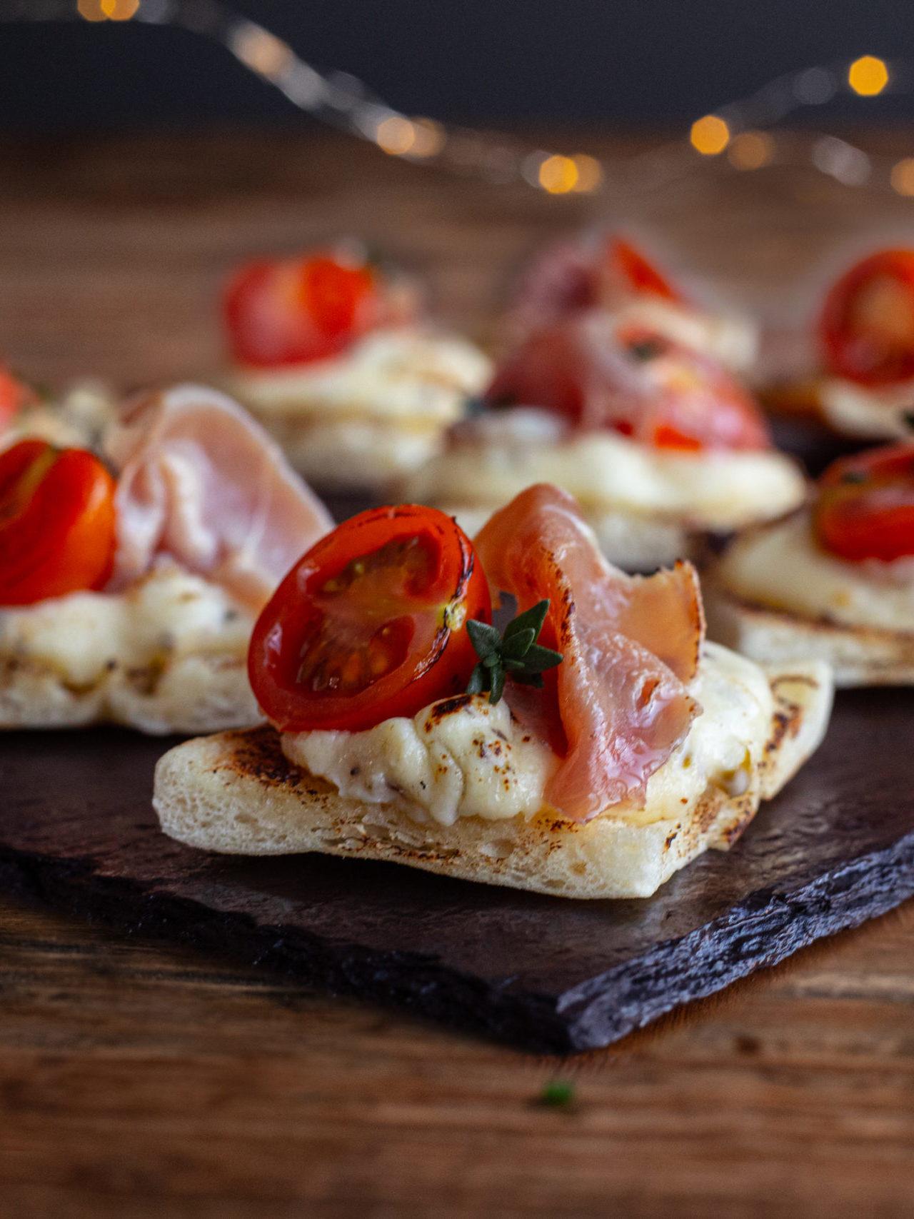 Italian Rarebit Bites
