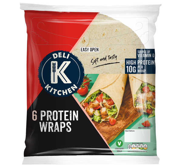 6 Protein Wraps