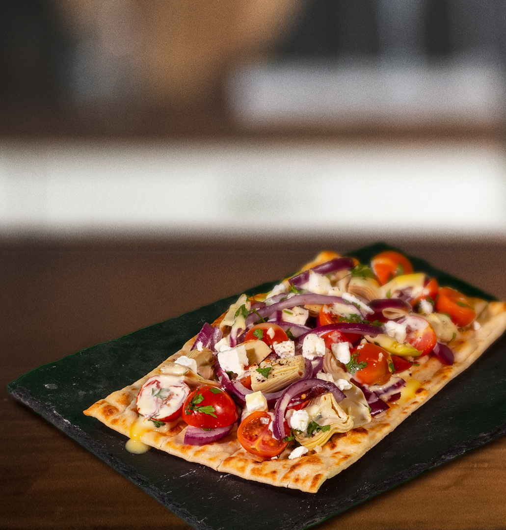 Mediterranean flatbread Deli Kitchen