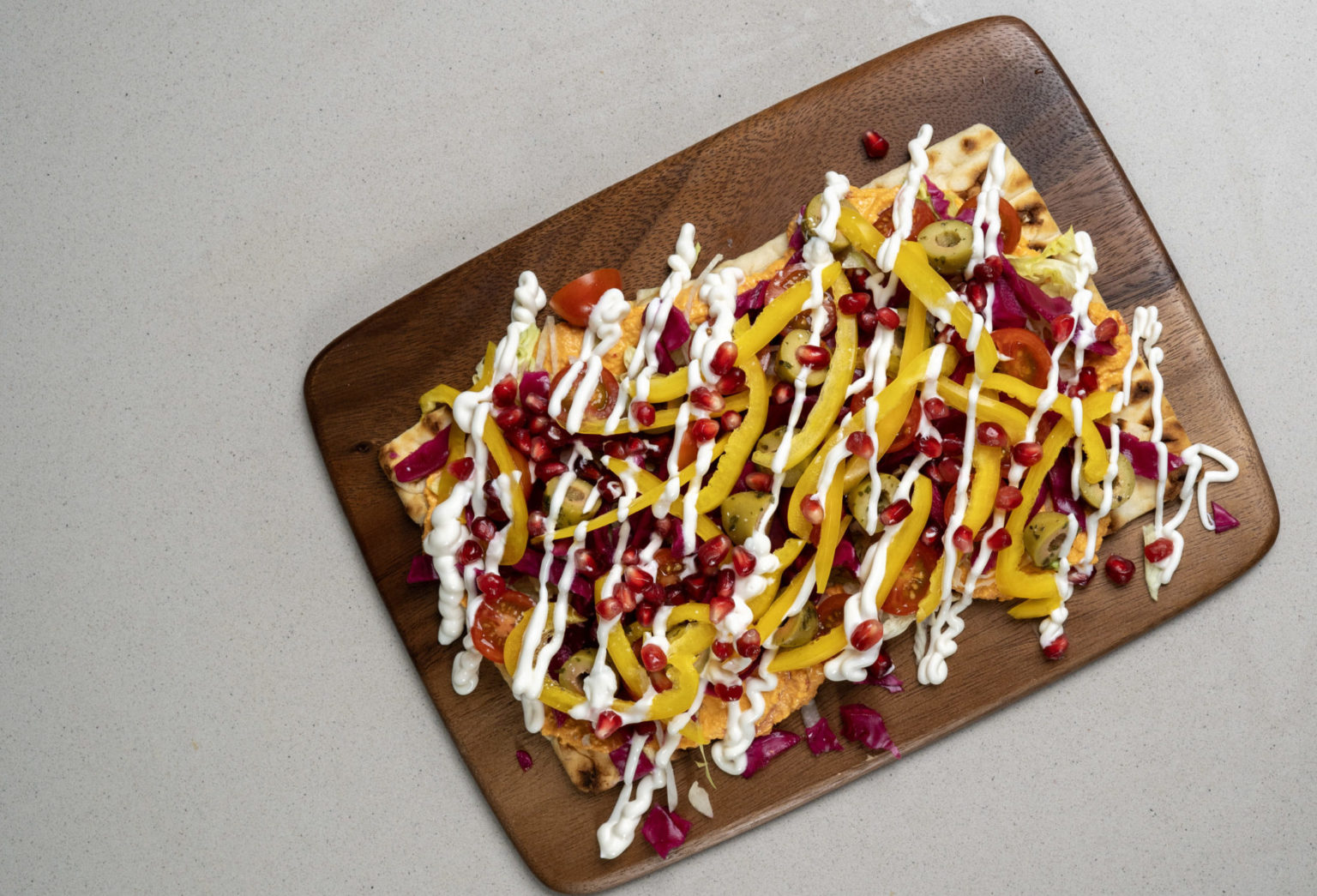 Loaded Lunchtime Flatbread Deli Kitchen