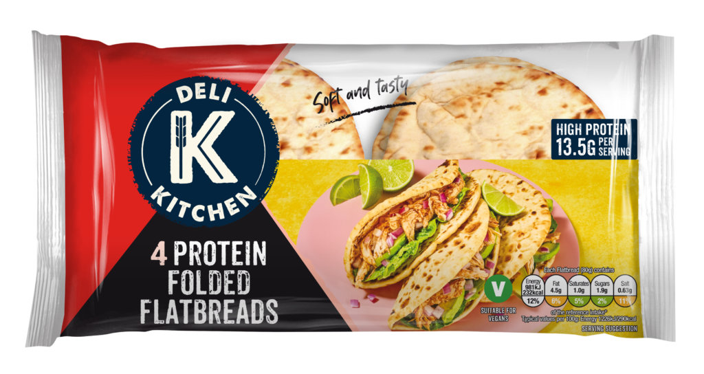 4 Protein Folded Flatbreads