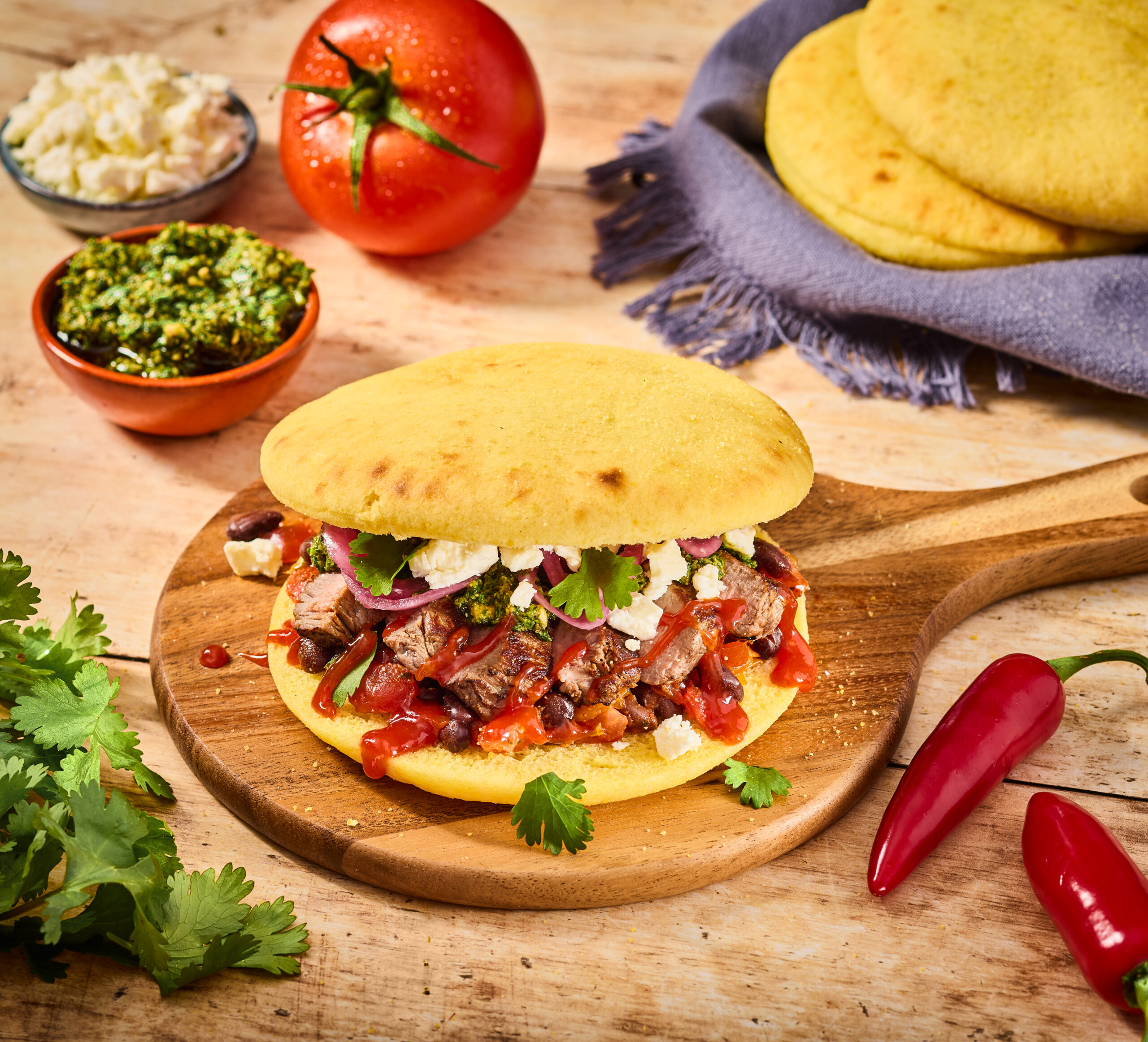 Ty deli kitchen arepa