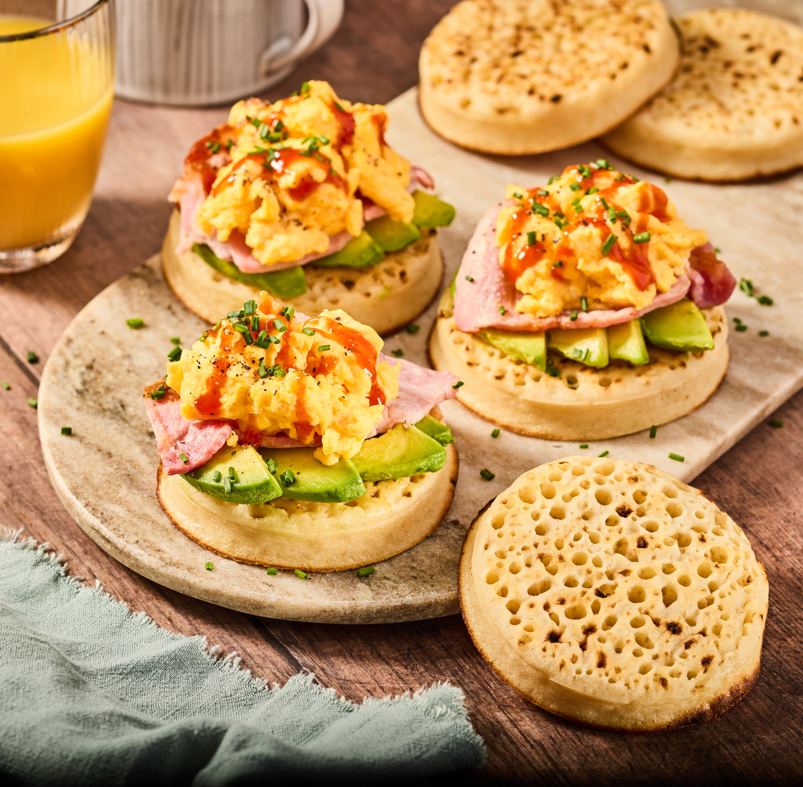 Ty deli kitchen protein crumpets