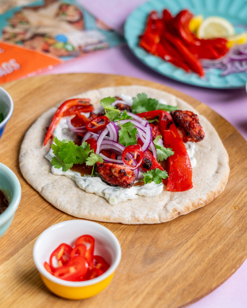 Tandoori Chicken Flatbread